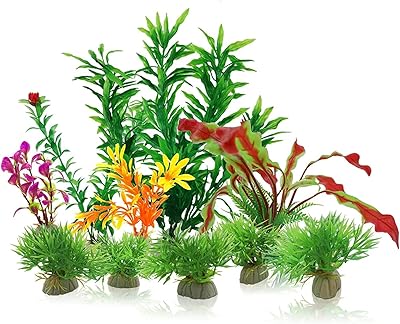 10 pièces plantes d'aquarium artificielles plantes d'aquarium simulation plantes aquatiques plantes d'aquarium en plastique artificielles pour bureau à domicile plantes d'aquarium en plastique accessoires d'aquarium. Commandez malin, vivez mieux avec Diaytar