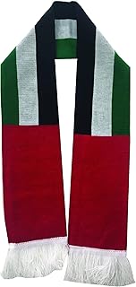 Écharpe avec le drapeau de la fête nationale des émirats arabes unis