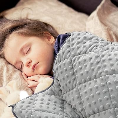 Couverture lestée maxted pour tout-petits, 3 livres, taille 36x48, coton et minky