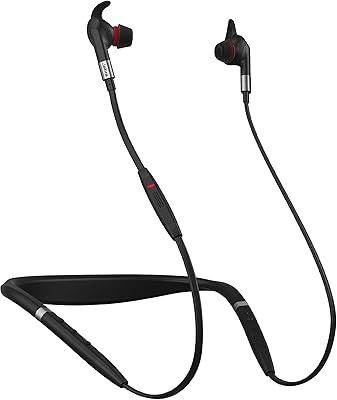 Écouteurs bluetooth sans fil jabra ms teams 75e avec microphone d'evolve - fonction