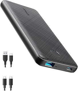 Anker power bank, chargeur portable usb-c 10 000 mah avec alimentation 20 w