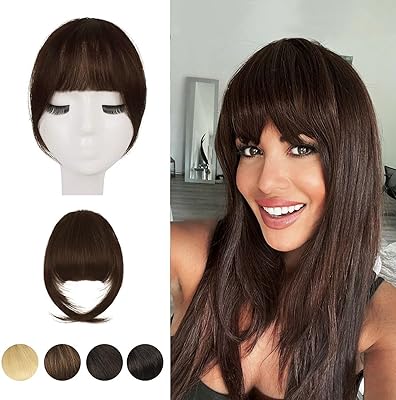 Extensions de cheveux 100 % humains à clips pour femmes, couleur naturelle, lavables