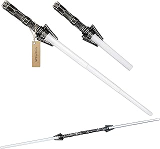 Épée lumineuse pour enfants, jouet 7 couleurs, extensible 2 en 1, épées
