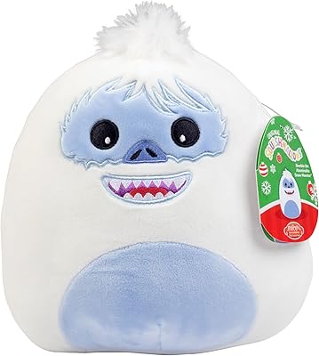 Squishmallows rudolph le renne au nez rouge 8" abominable bonhomme de neige