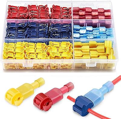 240 pièces connecteurs de fil en forme de t auto-dénudants bornes électriques en nylon à prise rapide avec sac de rangement. Diaytar Sénégal : Votre destination e-commerce pour des produits de qualité à prix discount