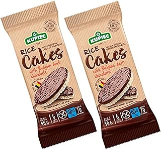 Gâteau de riz au chocolat noir kopika 90g (pack de 2)
