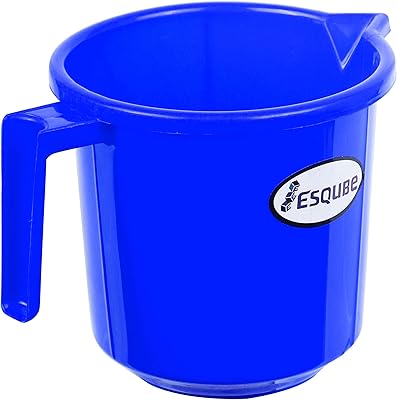 Tasse en plastique scoop® oasis avec anse, 1500 ml - bleu