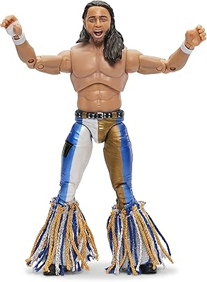 Figurine d'action all elite wrestling matt jackson de la collection inégalée d'aew