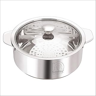 Ustensiles de cuisine innovants nanonin en acier inoxydable, 2,35 litres