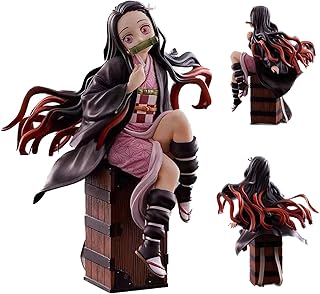 Figurine d'action anime ruyu nezuko demon slayer, figurine d'action demon slayer 6", figurine