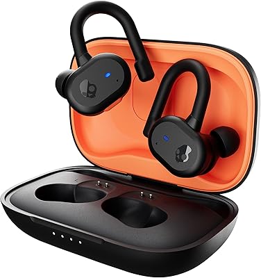Écouteurs sans fil skullcandy push active true - noir/orange