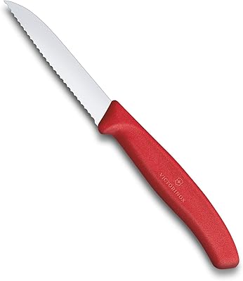 Couteau d'office suisse victorinox classic 6.7431, couteau d'office fabriqué en suisse avec bord