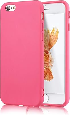 Coque technext020 pour iphone 6s rouge rose, coque ultra fine en silicone tpu souple antichoc en caoutchouc pour iphone 6 rogue rose. Des économies substantielles vous attendent sur Diaytar