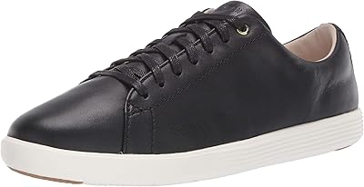 Baskets cole haan grand cross court pour femme, en cuir suédé blanc, taille