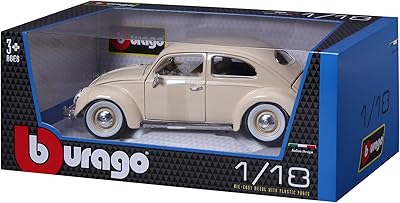 B progo 1:18 volkswagen coccinelle (1955), beige