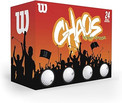 Balles de golf wilson chaos