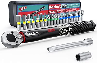 Jeu de clés dynamométriques idrot 1/4", 2 - 24 nm, noir