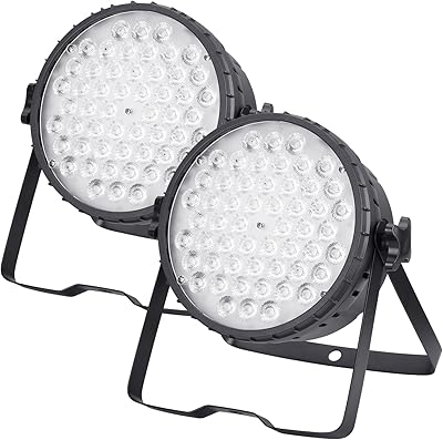 Lumières de barre dj betober, 54 lumières de scène améliorées à led, lumières