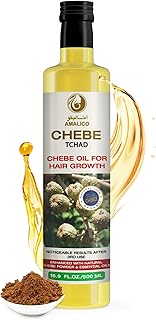 Huile de croissance des cheveux amaliko chibi d'olive huile d'autruche essentielle et poudre