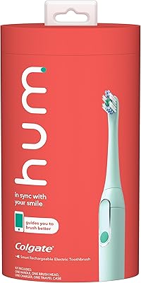 Kit de brosse à dents électrique intelligente home by colgate, brosse à dents