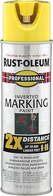 Peinture en aérosol professionnelle rust-oleum 266577, jaune haute définition, 15 oz