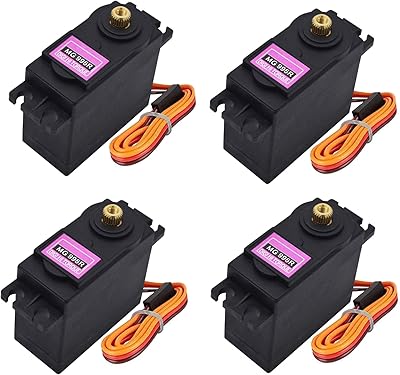 Adept mg996r servomoteur à couple numérique haute vitesse en métal pour voiture intelligente