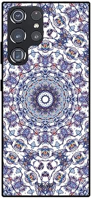 Coque de protection pour samsung galaxy s22 ultra avec motif tapis royal