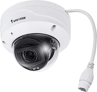 Caméra dôme fixe vivotec série c fd9388-htv 5mp ir extérieure 2,8-12 mm ip66