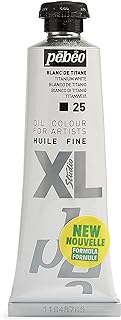Huile bebeau xl studio fine 937025, 37 ml, blanc titane
