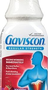 MÉLANGE DE FRUITS APAISANT LIQUIDE À FORCE RÉGULIÈRE GAVISCON, LONGUE DURÉE, SOULAGEMENT