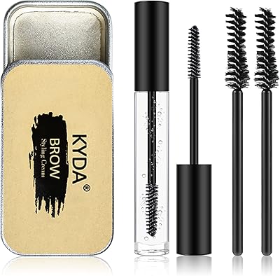 Coffret gel et savon transparent pour sourcils keda fixateur naturel longue