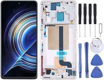 Écran lcd et numériseur complet avec cadre pour mobile de jeu xiaomi redmi