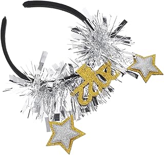 2020 maquillage bandeau cheveux étoile accessoires cravates pour nouvel an
