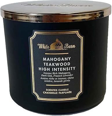 White barn candle company bath & body worksbougie parfumée à 3 mèches aux