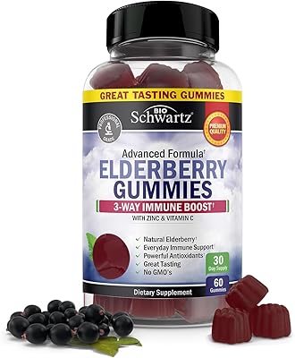 Bio schwartz natural 3-way support immunitaire à croquer avec de la vitamine c