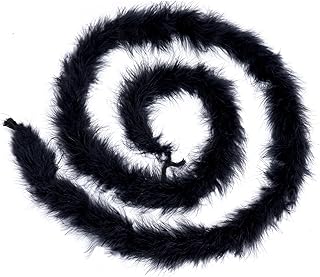 Dxhycc 2 mètres de plumes de marabout pour l'artisanat, mariage, halloween, décoration d'arbre