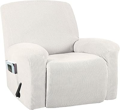 Housse de chaise à bascule lazy boy avec poches, housse de canapé extensible