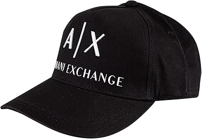 A|x armani exchange casquette de baseball avec logo d'entreprise pour hommes