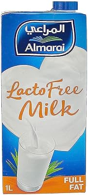 Lait transformé à ultra haute température sans lactose almarai, 4 cartons de 1