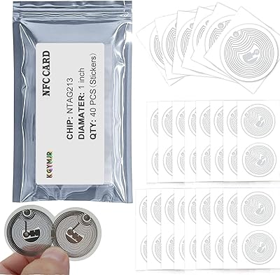 40 pièces d'autocollants nfc ntag213 25 mm autocollants vierges en gros compatibles avec tagmo. Des produits authentiques à prix réduits sur Diaytar Sénégal