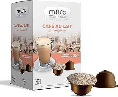 Mât 16 capsules de café auto-résistantes en plastique 100% recyclable, lot de 16 capsules compatibles avec dolce gusto mccain, fabriquées en italie. Le e-commerce qui respecte votre pouvoir d'achat : Diaytar