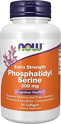 Now suppléments, phosphatidylsérine 300 mg, extra fort, avec complexe phospholipidique dérivé de lécithine
