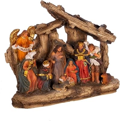 Table en résine kurt adler de 7 pouces, ensemble d'écurie d'accouchement de 11
