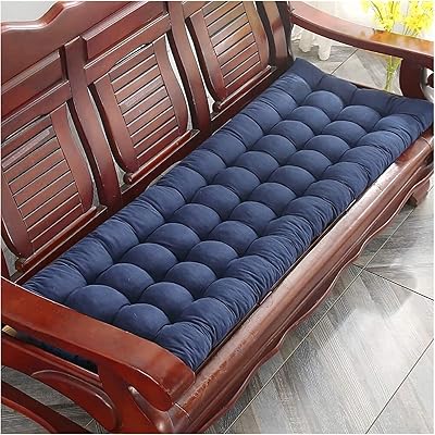Coussin de chaise inclinable touffeté, coussin de chaise longue rembourré en coton pp