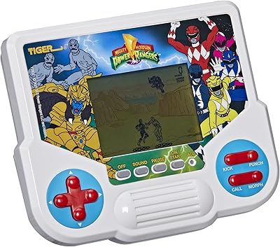 Jeu vidéo électronique hasbro mighty morphin power rangers de tiger electronics