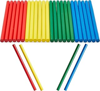 Bâtons de musique juval rhythm lumi pour enfants (4 couleurs, paquet de 24)