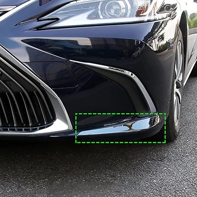 Couvercle de protection d'angle avant de voiture en acier inoxydable pour lexus