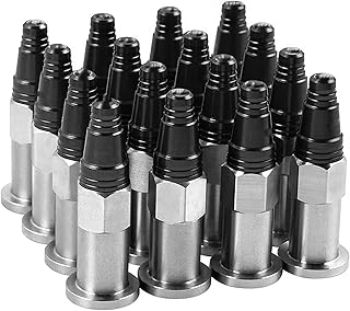 Écrous de roue en aluminium atv 60 mm (16 pièces) pour yamaha