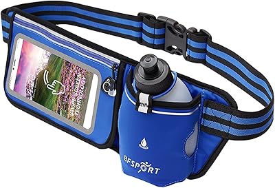Support de téléphone de ceinture en lycra supérieur, sac banane pour smartphone