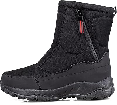 Bottes de neige en mousse à mémoire de forme pour hommes, bottes